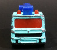 2002 Matchbox Snorkel Fire Truck Light Blue Die Cast Toy Car Vehicle McDonald's Happy Meal #4 - Treasure Valley Antiques & Collectibles