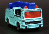 2002 Matchbox Snorkel Fire Truck Light Blue Die Cast Toy Car Vehicle McDonald's Happy Meal #4 - Treasure Valley Antiques & Collectibles