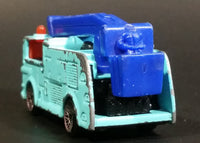 2002 Matchbox Snorkel Fire Truck Light Blue Die Cast Toy Car Vehicle McDonald's Happy Meal #4 - Treasure Valley Antiques & Collectibles