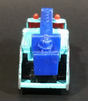 2002 Matchbox Snorkel Fire Truck Light Blue Die Cast Toy Car Vehicle McDonald's Happy Meal #4 - Treasure Valley Antiques & Collectibles