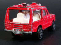 1980 Majorette Range Rover Rescue Team  Red No. 246 1/60 Scale Die Cast Toy Car Emergency Vehicle w/ Hitch - Treasure Valley Antiques & Collectibles