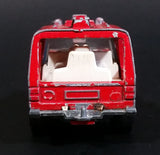 1980 Majorette Range Rover Rescue Team  Red No. 246 1/60 Scale Die Cast Toy Car Emergency Vehicle w/ Hitch - Treasure Valley Antiques & Collectibles