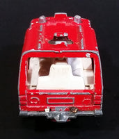 1980 Majorette Range Rover Rescue Team  Red No. 246 1/60 Scale Die Cast Toy Car Emergency Vehicle w/ Hitch - Treasure Valley Antiques & Collectibles