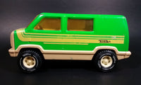 Vintage Tonka Pressed Steel and Plastic Green and Beige Pop-up Camper Van - Treasure Valley Antiques & Collectibles