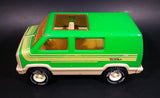 Vintage Tonka Pressed Steel and Plastic Green and Beige Pop-up Camper Van - Treasure Valley Antiques & Collectibles