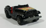 Vintage Majorette No. 268 Jeep Black 1:54 Scale Die Cast Toy Car Vehicle - Made in France - Treasure Valley Antiques & Collectibles