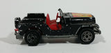 Vintage Majorette No. 268 Jeep Black 1:54 Scale Die Cast Toy Car Vehicle - Made in France - Treasure Valley Antiques & Collectibles