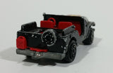 Vintage Majorette No. 268 Jeep Black 1:54 Scale Die Cast Toy Car Vehicle - Made in France - Treasure Valley Antiques & Collectibles