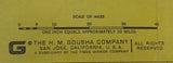 Vintage Southern California Visitors Council Road Map by The H.M. Gousha Company - Treasure Valley Antiques & Collectibles