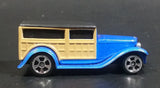 Maisto Fresh Metal 1932 Ford Wood Panel Van Blue 1/64 Scale Die Cast Toy Classic Car Vehicle - Treasure Valley Antiques & Collectibles