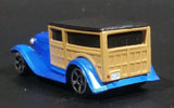 Maisto Fresh Metal 1932 Ford Wood Panel Van Blue 1/64 Scale Die Cast Toy Classic Car Vehicle - Treasure Valley Antiques & Collectibles