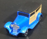 Maisto Fresh Metal 1932 Ford Wood Panel Van Blue 1/64 Scale Die Cast Toy Classic Car Vehicle - Treasure Valley Antiques & Collectibles