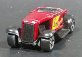 2005 Hot Wheels Heat Fleet II Hooligan Dark Red Die Cast Toy Car Hot Rod Vehicle - Treasure Valley Antiques & Collectibles