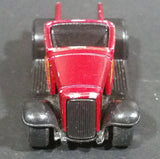 2005 Hot Wheels Heat Fleet II Hooligan Dark Red Die Cast Toy Car Hot Rod Vehicle - Treasure Valley Antiques & Collectibles