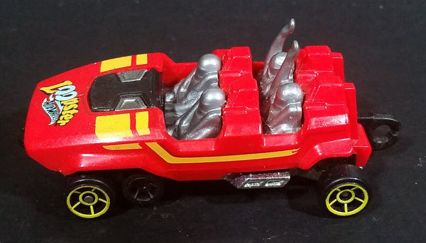 2015 Hot Wheels HW City: Surf Patrol Loopster "Hands Up" Red Die Cast Toy Car Vehicle - Treasure Valley Antiques & Collectibles