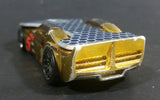 2007 Hot Wheels Solar Reflex Chrome Gold Blue Die Cast Toy Car Vehicle - Treasure Valley Antiques & Collectibles