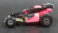 1992 Hot Wheels Shock Factor Black & Pink Die Cast Toy Car Vehicle - Treasure Valley Antiques & Collectibles