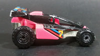 1992 Hot Wheels Shock Factor Black & Pink Die Cast Toy Car Vehicle