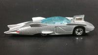 2004 Hot Wheels First Editions Crooze Fast Fuse Metalflake Silver Die Cast Toy Car Vehicle