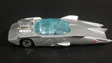 2004 Hot Wheels First Editions Crooze Fast Fuse Metalflake Silver Die Cast Toy Car Vehicle