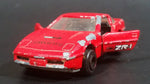 Vintage Majorette Chevrolet Corvette ZR-1 No. 215 & 268 Red Die Cast Toy Car Vehicle Opening Doors 1/57 Scale Made in France - Treasure Valley Antiques & Collectibles