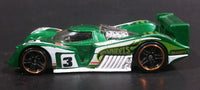 2014 Hot Wheels HW Race - Track Aces 24 Ours Green Die Cast Toy Race Car Vehicle - Treasure Valley Antiques & Collectibles