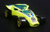 2008 Hot Wheels Web Trading Cards Brutalistic Fluorescent Light Green Yellow Die Cast Toy Car Vehicle - Treasure Valley Antiques & Collectibles