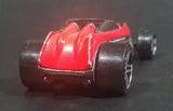 2004 Hot Wheels First Editions Shredded Red Die Cast Toy Race Car Vehicle