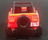 1996 Hot Wheels Baywatch Jeep CJ Bright Orange Die Cast Toy Car Vehicle - Treasure Valley Antiques & Collectibles