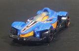 2010 Hot Wheels Formula Street Metalflake Blue Die Cast Toy Race Car Vehicle - Treasure Valley Antiques & Collectibles