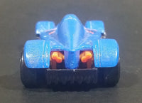 2010 Hot Wheels Formula Street Metalflake Blue Die Cast Toy Race Car Vehicle - Treasure Valley Antiques & Collectibles