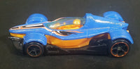 2010 Hot Wheels Formula Street Metalflake Blue Die Cast Toy Race Car Vehicle - Treasure Valley Antiques & Collectibles