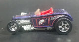 2001 Hot Wheels Skull and Crossbones Deuce Roadster Purple Die Cast Toy Hot Rod Car Vehicle - Treasure Valley Antiques & Collectibles