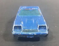 1976 Hot Wheels Flying Colors Chevy Monza 2 + 2 RL2 Blue Die Cast Toy Car Vehicle - Hong Kong - Treasure Valley Antiques & Collectibles