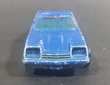 1976 Hot Wheels Flying Colors Chevy Monza 2 + 2 RL2 Blue Die Cast Toy Car Vehicle - Hong Kong - Treasure Valley Antiques & Collectibles