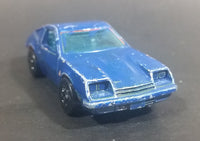 1976 Hot Wheels Flying Colors Chevy Monza 2 + 2 RL2 Blue Die Cast Toy Car Vehicle - Hong Kong - Treasure Valley Antiques & Collectibles