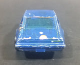 1976 Hot Wheels Flying Colors Chevy Monza 2 + 2 RL2 Blue Die Cast Toy Car Vehicle - Hong Kong - Treasure Valley Antiques & Collectibles