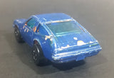 1976 Hot Wheels Flying Colors Chevy Monza 2 + 2 RL2 Blue Die Cast Toy Car Vehicle - Hong Kong - Treasure Valley Antiques & Collectibles