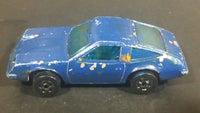 1976 Hot Wheels Flying Colors Chevy Monza 2 + 2 RL2 Blue Die Cast Toy Car Vehicle - Hong Kong - Treasure Valley Antiques & Collectibles