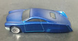 1999 Hot Wheels Lead Sled Blue Die Cast Toy Car - McDonald's Happy Meal 11/16 - Treasure Valley Antiques & Collectibles