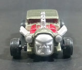 2013 Maisto Fresh Metal Knuckle Dragger Army Green Hot Rod Die Cast Toy Car Vehicle - Treasure Valley Antiques & Collectibles