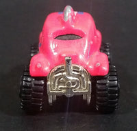 1988 Hot Wheels Color Racers VW Volkswagen Bug Pink Micro Tiny Die Cast Toy Car Vehicle - Treasure Valley Antiques & Collectibles