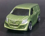 Rare MotorMax Sage Green Mini Van 6143-6 Die Cast Toy Car Vehicle