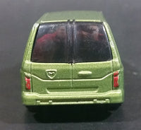 Rare MotorMax Sage Green Mini Van 6143-6 Die Cast Toy Car Vehicle