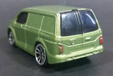 Rare MotorMax Sage Green Mini Van 6143-6 Die Cast Toy Car Vehicle