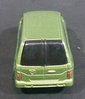 Rare MotorMax Sage Green Mini Van 6143-6 Die Cast Toy Car Vehicle