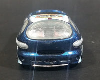 2003 Hot Wheels Highway 35 World Race Wave Rippers Team #1 Deora II Dark Blue Die Cast Toy Car Vehicle - Treasure Valley Antiques & Collectibles