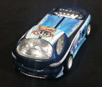 2003 Hot Wheels Highway 35 World Race Wave Rippers Team #1 Deora II Dark Blue Die Cast Toy Car Vehicle - Treasure Valley Antiques & Collectibles