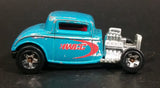 2010 Hot Wheels Hot Rods '32 Ford Metallic Turquoise Die Cast Toy Car Vehicle - Treasure Valley Antiques & Collectibles