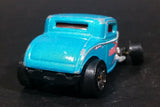 2010 Hot Wheels Hot Rods '32 Ford Metallic Turquoise Die Cast Toy Car Vehicle - Treasure Valley Antiques & Collectibles